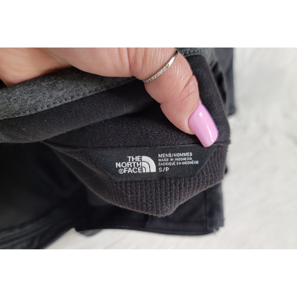 The North Face Vest Men's Size Small Gray Windwall Soft-Shell Full Zip - Picture 4 of 8